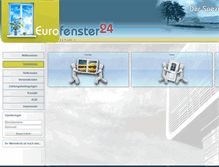 Tablet Screenshot of eurofenster24.de